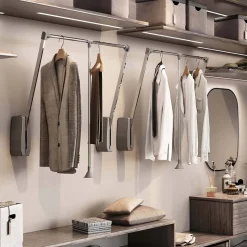 Penderie rabattable murale pour armoire Hang