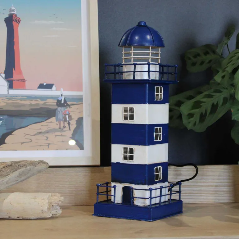 Phare en métal à led 32 cm (Modèle 2)