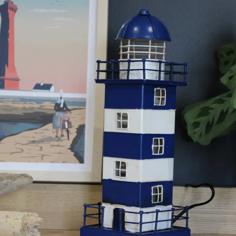 Phare en métal à led 32 cm (Modèle 2)