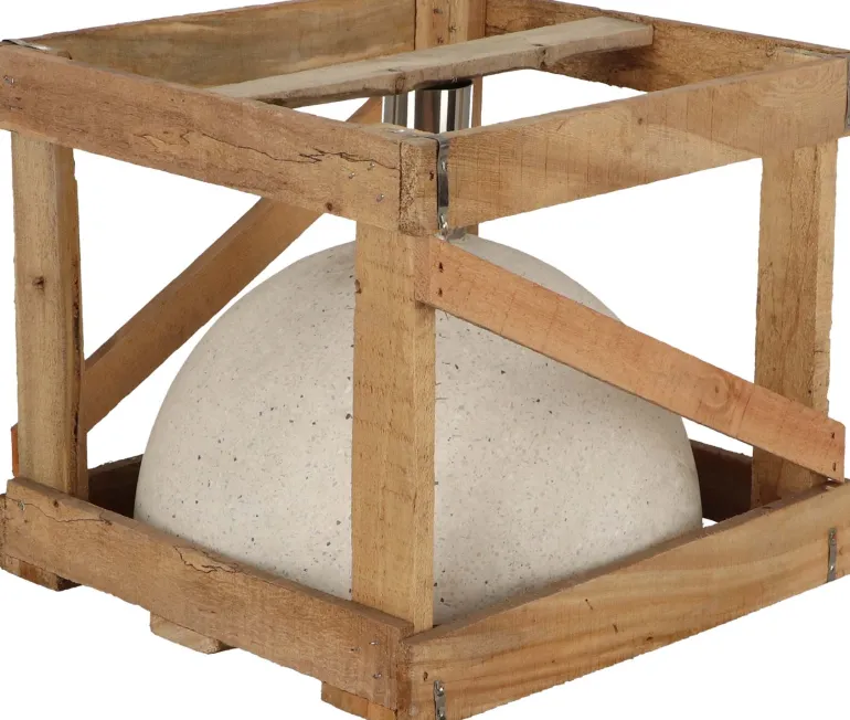 Pied de parasol granit 31,5kg (Blanc)