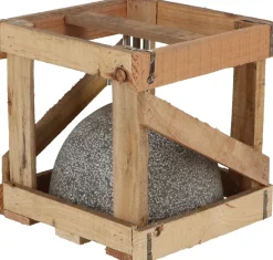 Pied de parasol granit 11 kg (Gris clair)