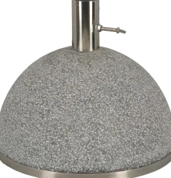 Pied de parasol granit 31,5kg (Gris clair)