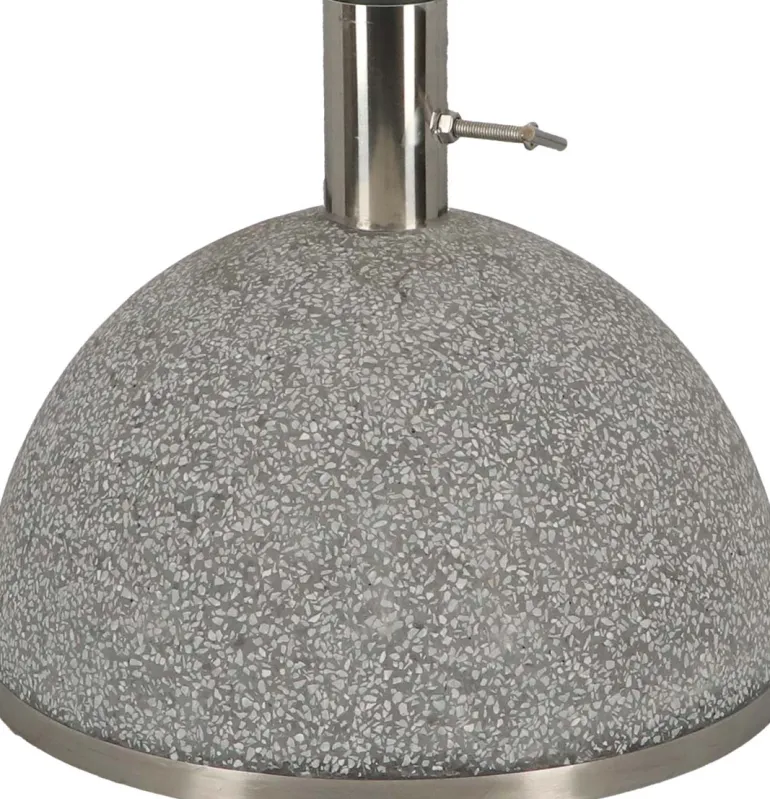 Pied de parasol granit 31,5kg (Gris clair)
