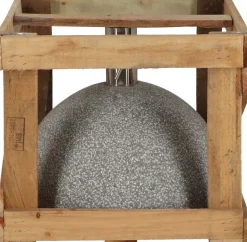 Pied de parasol granit 31,5kg (Gris clair)