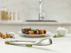 Pince en acier avec reposoir intégré Elevate steel