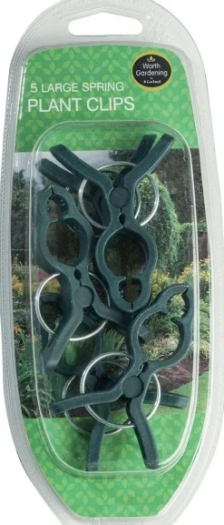 Pinces de fixation en plastique pour plantes (Grand modèle)