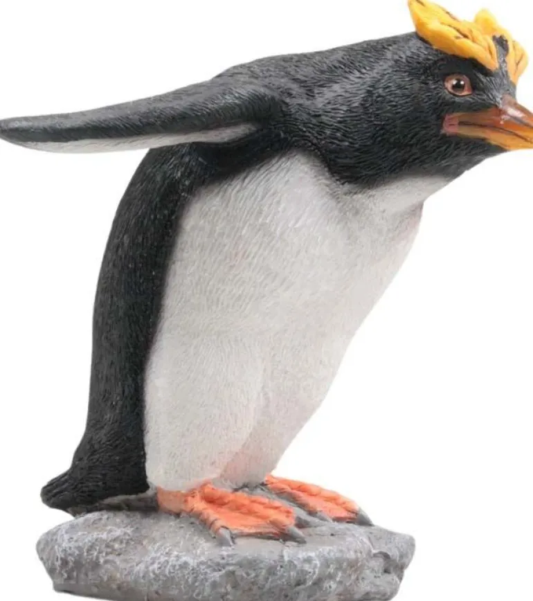 Pingouin huppé en résine (Plonge)