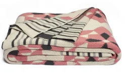 Plaid coton Ellesmere 130 x 180 cm (Rose)