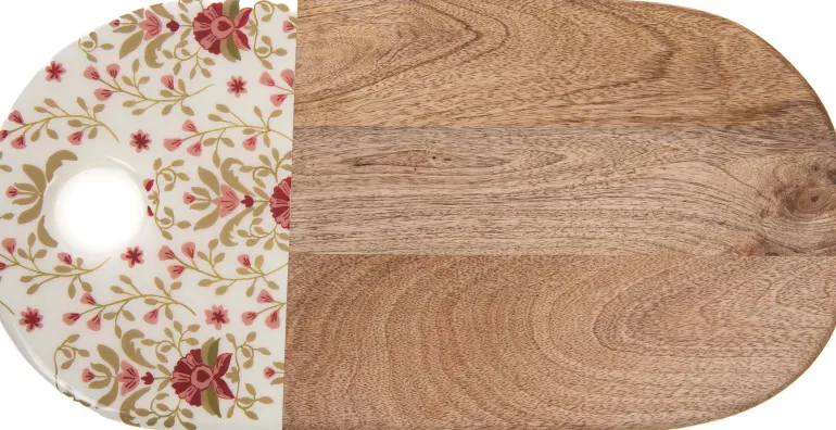 Planche à découper en manguier Alina 49 x 24.5 cm