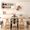 Plateau de table en pin 160 x 80 cm Kit Line