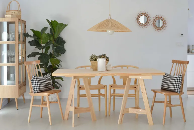 Plateau de table en pin 160 x 80 cm Kit Line