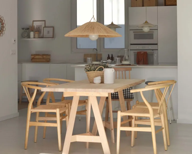 Plateau de table en pin 160 x 80 cm Kit Line