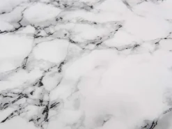 Plateau effet marbre blanc Marble (25 cm)