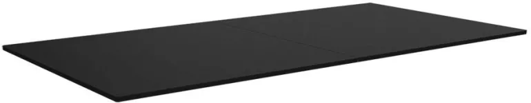 Plateau 2 en 1 dinatoire et Ping Pong pour billard convertible table 8 personnes Arizona (Noir grainé)