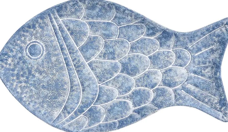Plateau en fer Poisson