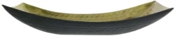 Plateau incurvé noir mat et doré (Petit modèle)