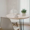 Plateau rond en pin 75 cm (Épaisseur 3 cm)