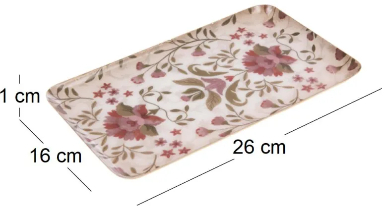 Plateau 26 x 16 cm Alina