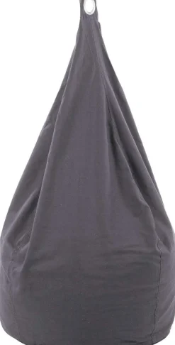 Poire en coton déhoussable Flo (Gris Anthracite)