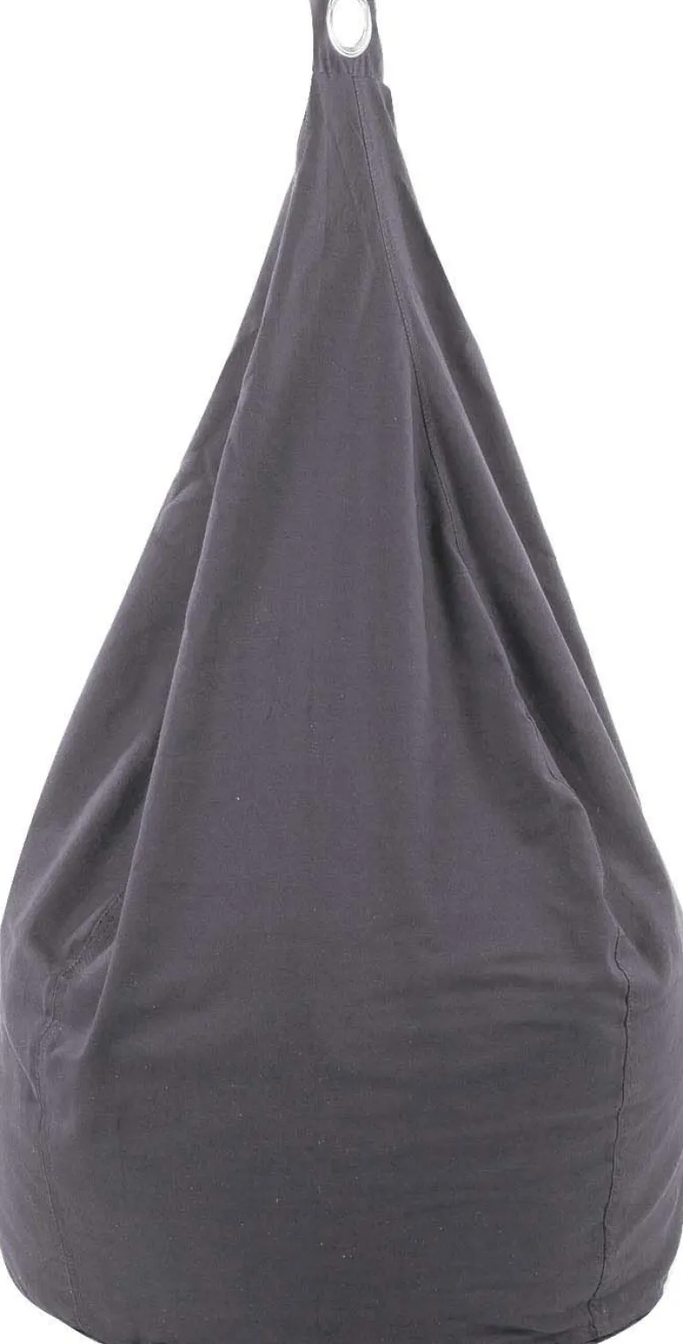 Poire en coton déhoussable Flo (Gris Anthracite)