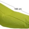 Poire intérieur extérieur en polyester Luna (Vert anis)