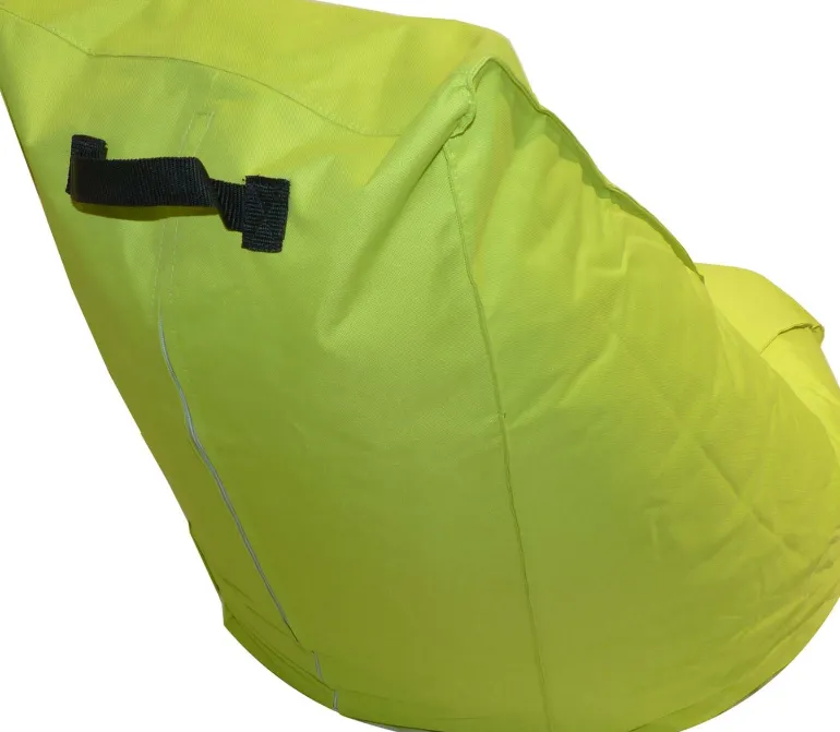 Poire intérieur extérieur en polyester Luna (Vert anis)
