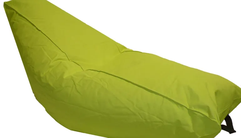 Poire intérieur extérieur en polyester Luna (Vert anis)