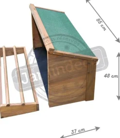 Pondoir pour abri en bois Galep