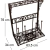 Porte bottes de jardin en fonte (4 paires)