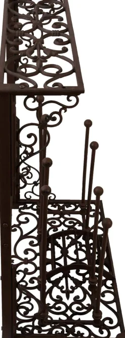 Porte bottes de jardin en fonte (4 paires)