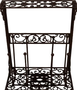 Porte bottes de jardin en fonte (4 paires)