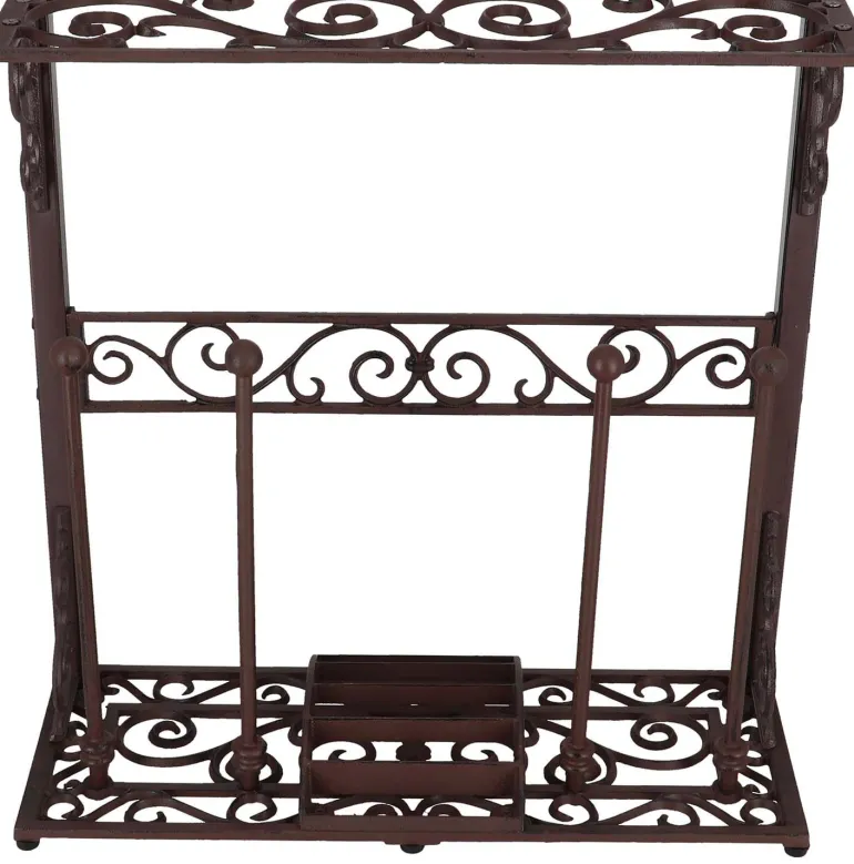 Porte bottes de jardin en fonte (2 paires)