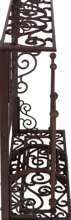 Porte bottes de jardin en fonte (2 paires)