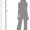 Porte manteau en métal Glamy 30 x 190 cm