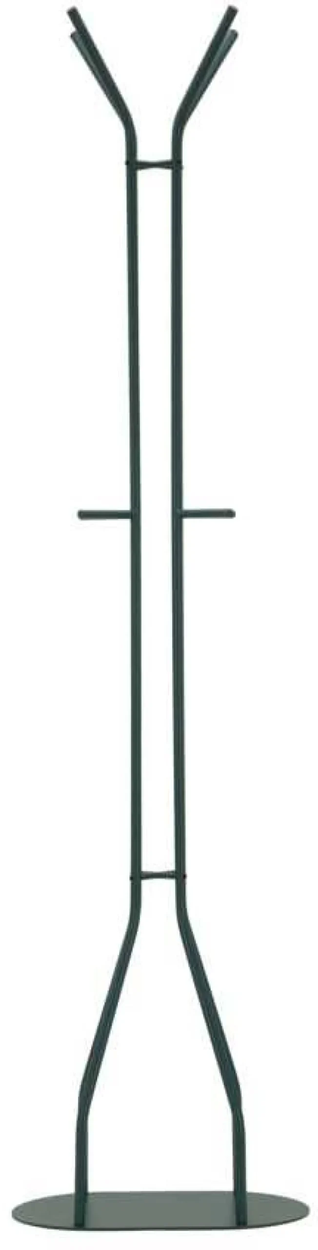 Porte manteaux en métal Saturn 45 x 28 x 178 cm (Vert)