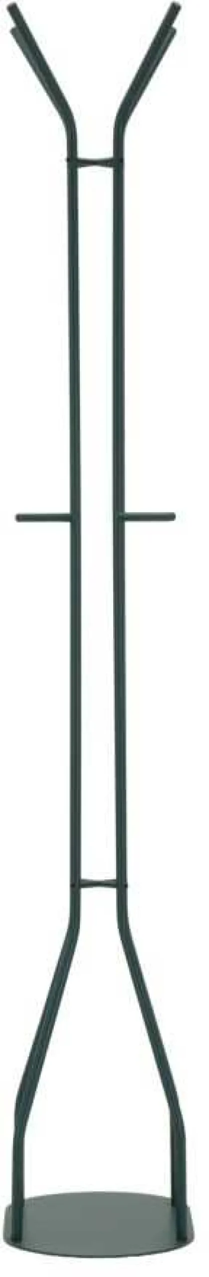 Porte manteaux en métal Saturn 45 x 28 x 178 cm (Vert)