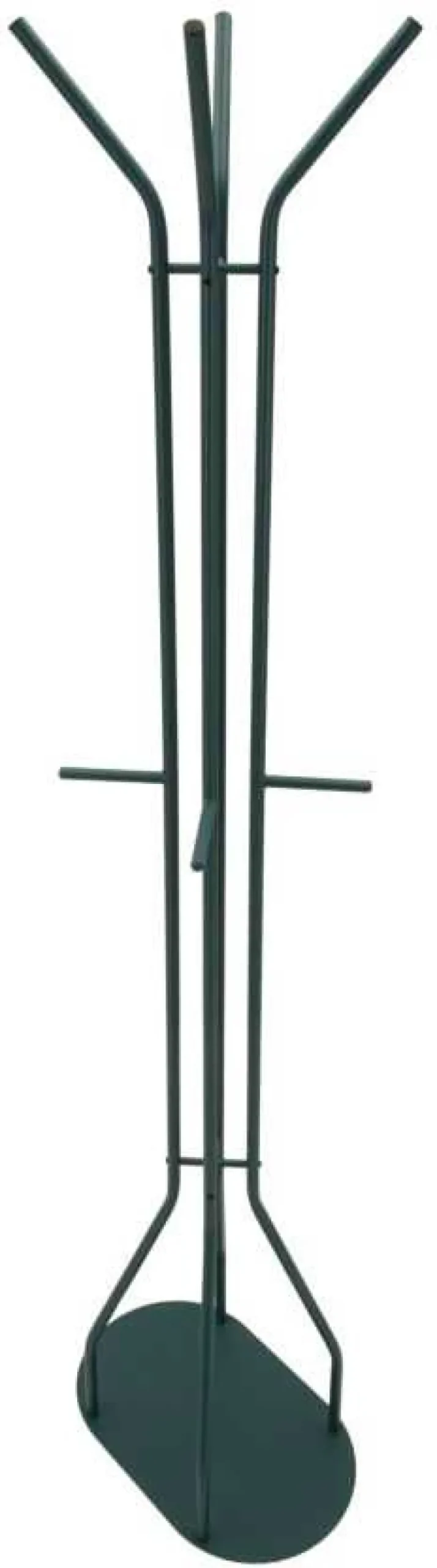 Porte manteaux en métal Saturn 45 x 28 x 178 cm (Vert)