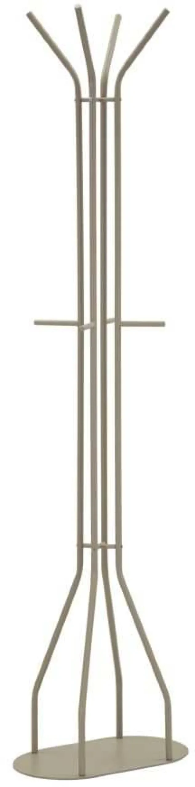 Porte manteaux en métal Saturn 45 x 28 x 178 cm (Gris)