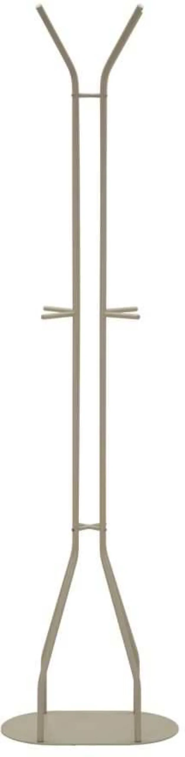 Porte manteaux en métal Saturn 45 x 28 x 178 cm (Gris)