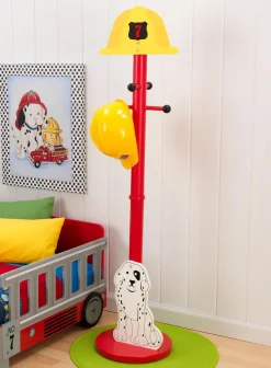 Porte manteaux pour enfant Pompier