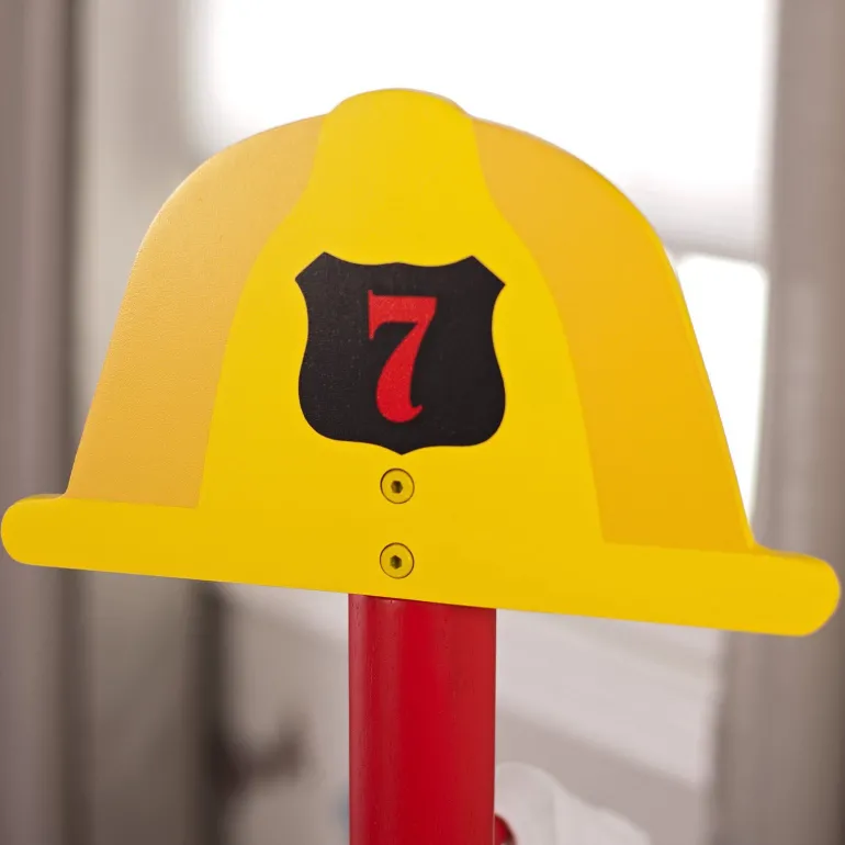 Porte manteaux pour enfant Pompier