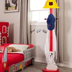 Porte manteaux pour enfant Pompier