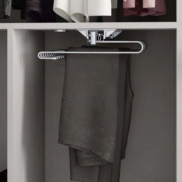 Porte-pantalons extractible Pants (Chromé)