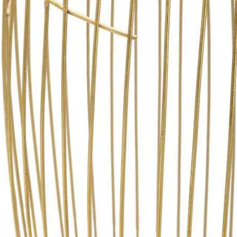 Porte parapluie en métal doré Fashion 28 x 69 cm