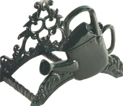 Porte tuyau d'arrosage arrosoir vert