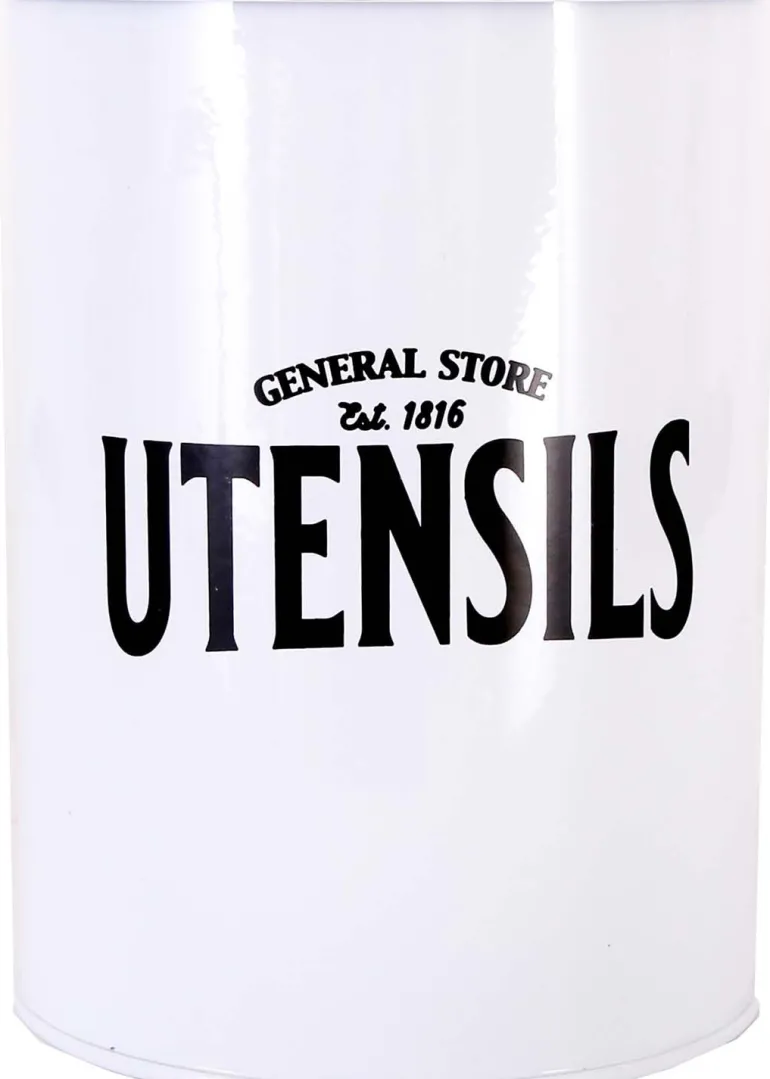 Porte-ustensiles en fer blanc General store