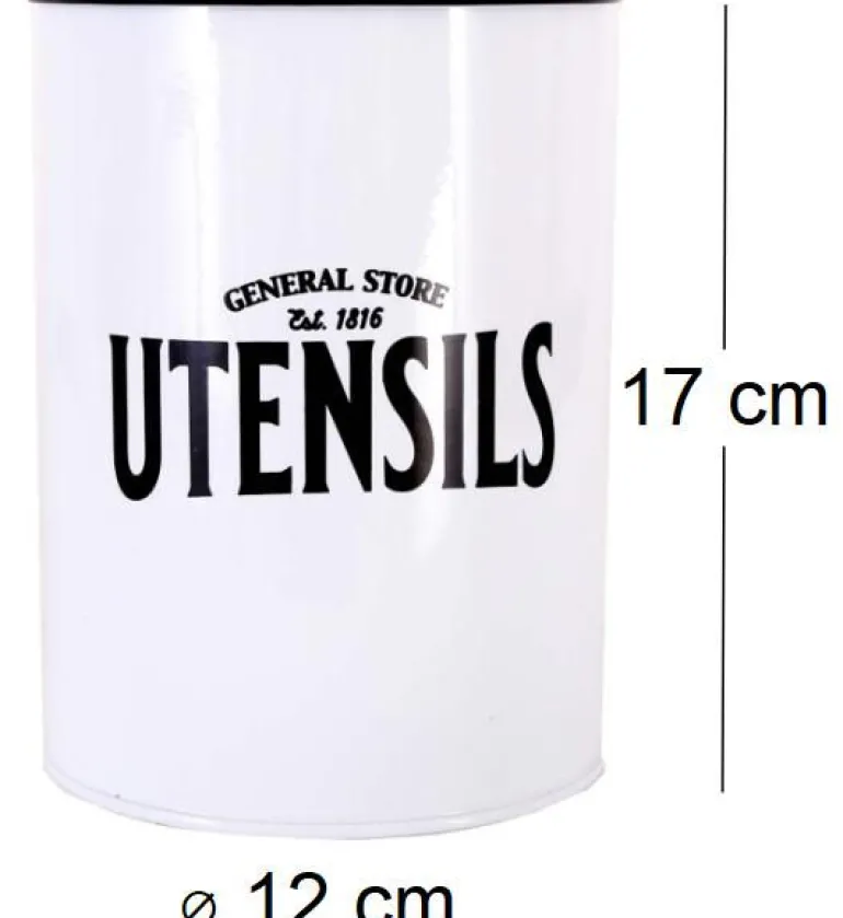 Porte-ustensiles en fer blanc General store