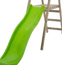 Portique avec 2 balançoires et une glissière Forest