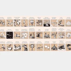 Poster à gratter (Les 100 choses à faire dans sa vie)