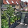 Potager mural premium à adosser avec couverture de protection